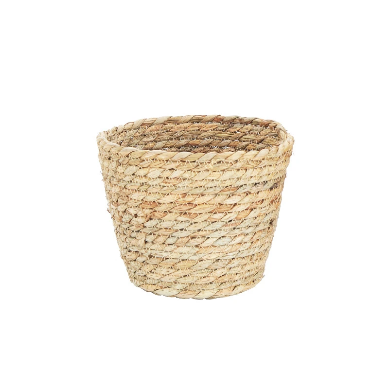 

Woven Rattan Straw Flower Pot Basket Planter for Garden Terraces Grass Furniture Decoration Mini/S/M/L Options Available