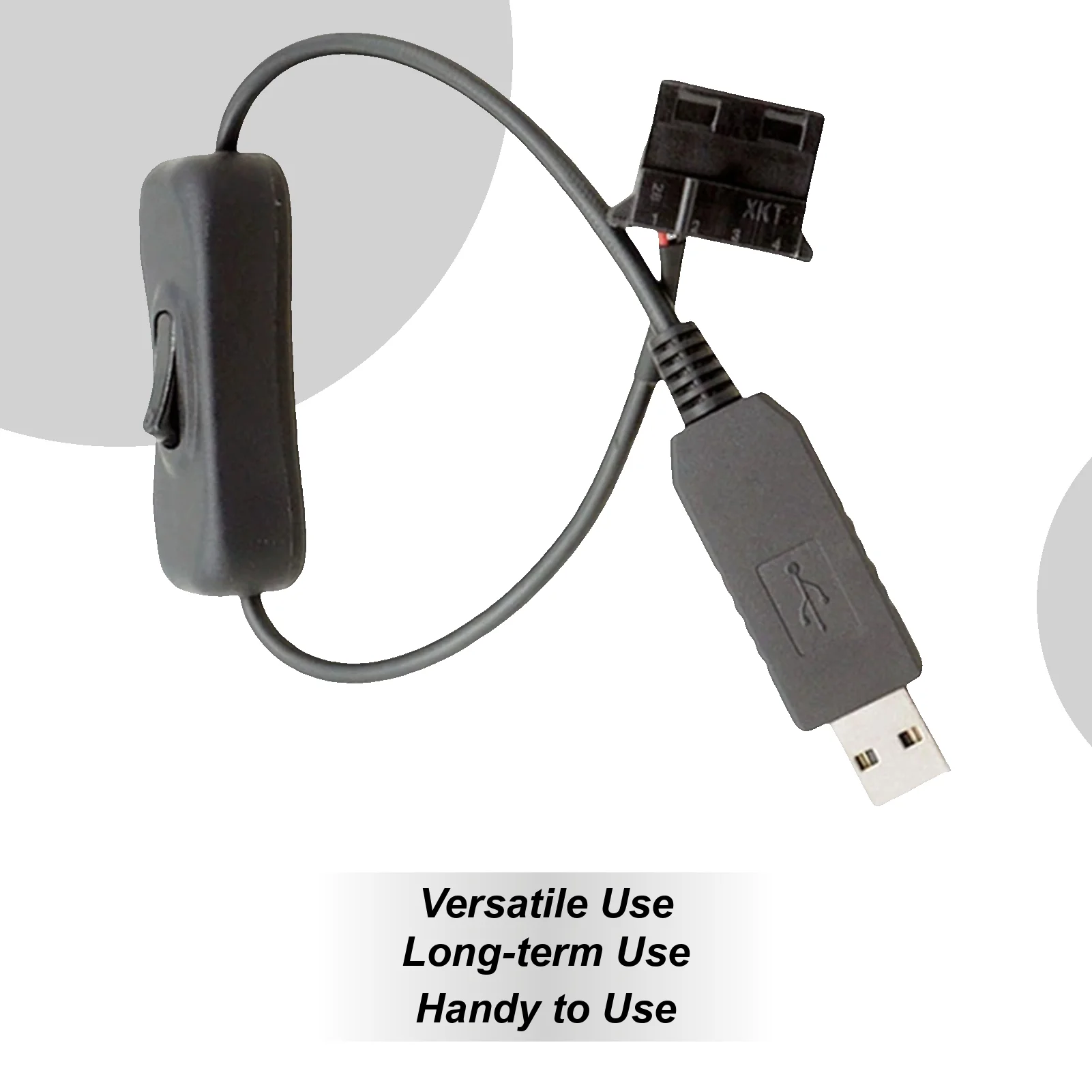 

Case Fan Adapter 3/4-Pin PWM USB Converter Case Fan Step-up Adapter For PC Computer Desktop Cooling System Car Maintenance