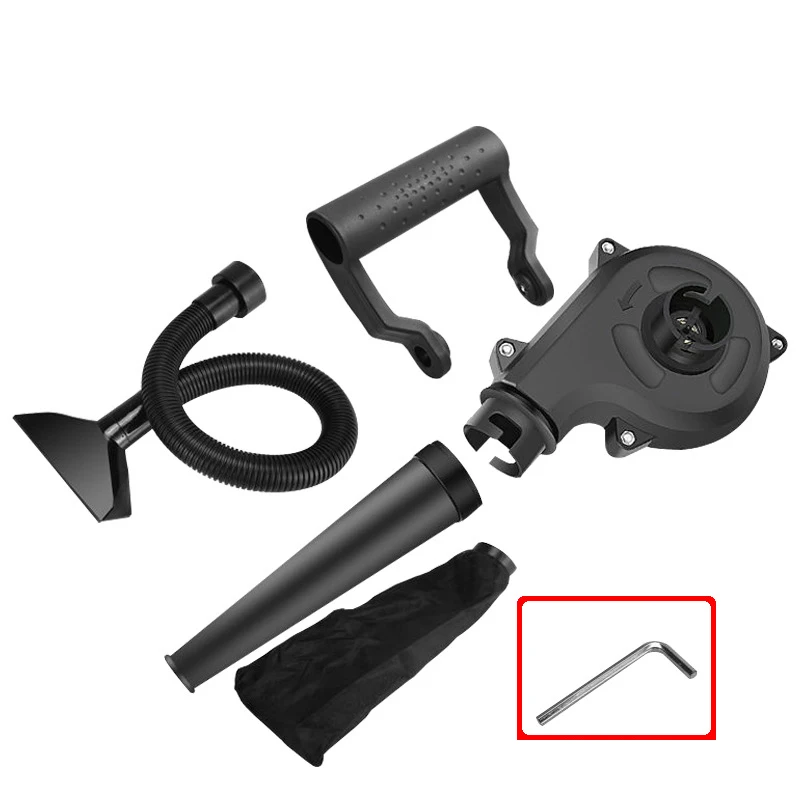 Angle Grinder To Blower Adapter Set Hand-Held Light Computerised Ash Cleaning and Blowing Suction Machine Accessories