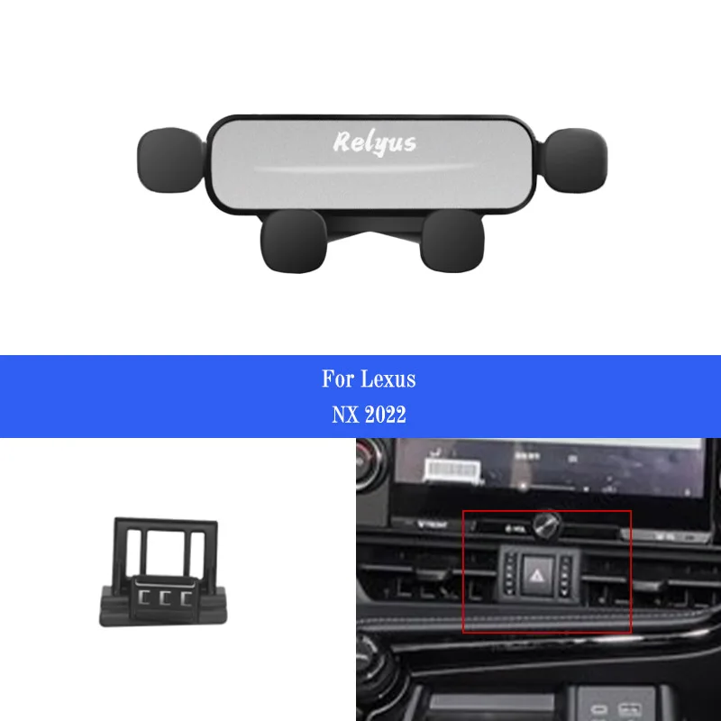 Car Mobile Phone Holder Smartphone Air Vent Mounts Holder Gps Stand Bracket for Lexus NX NX200 NX200T NX300 NX300H Accessories