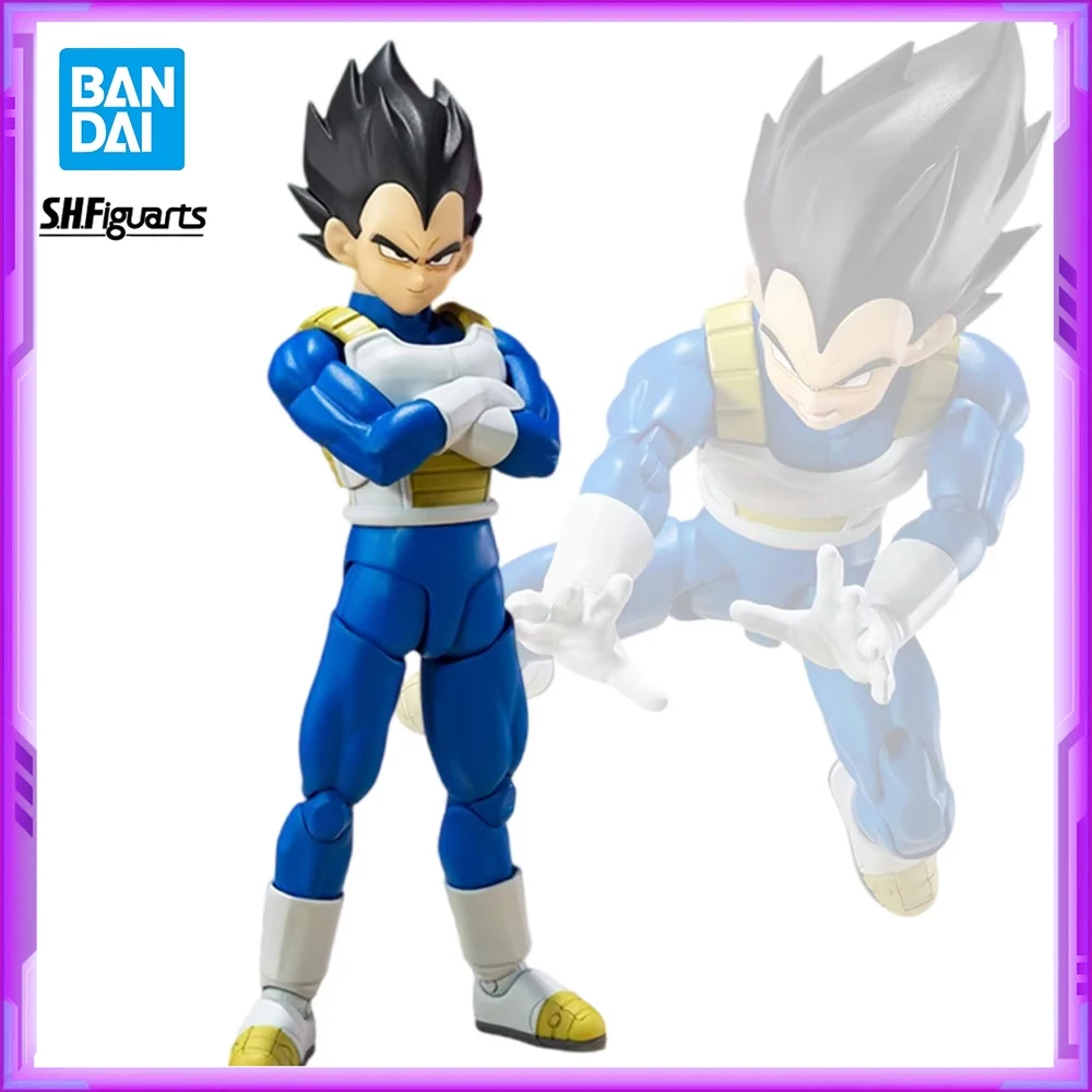 Oryginalny BANDAI SHF Dragon Ball Daima Vegeta Bejita pcv figurki Anime Model postaci zabawki świąteczne prezenty