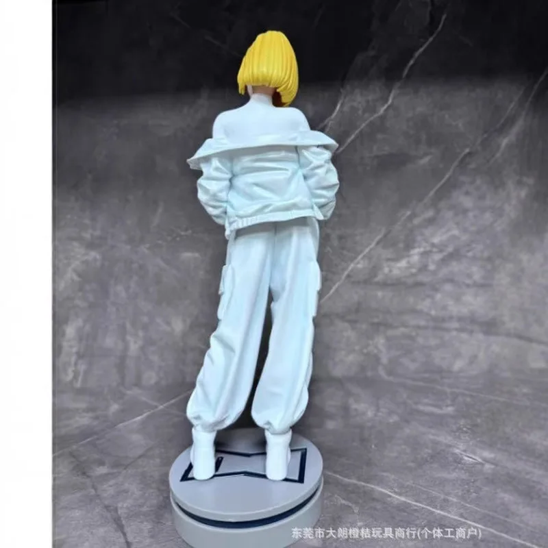 

Anime Android 18 Dragon Ball Action Figures Lazuli Figurine Cool Girls 27cm Pvc Collection Casual Clothes Model Perimeter Toys