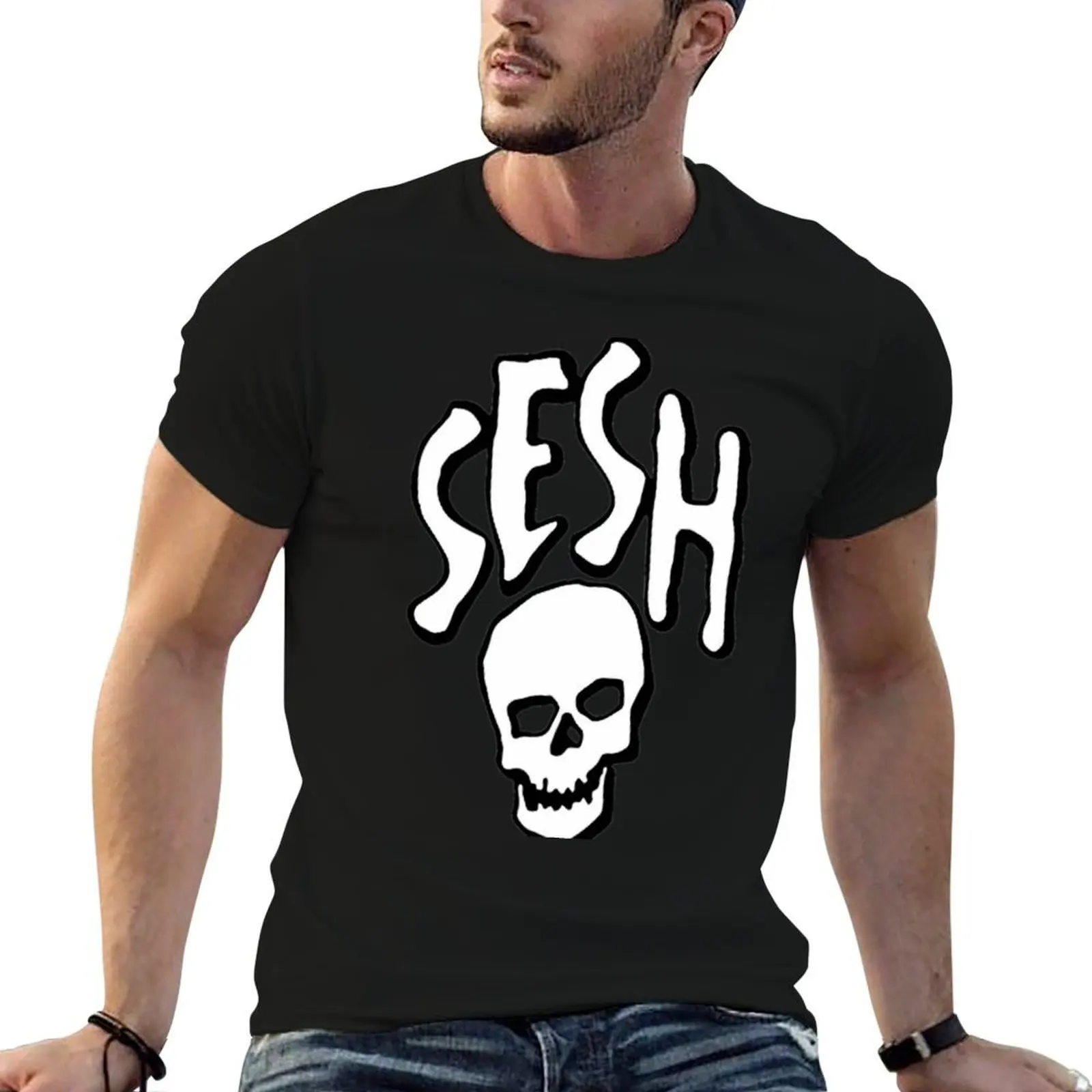 Bones TeamSESH Merchandis Perfect Gift T-Shirt man t shirts cotton t shirts with prints T-Shirt