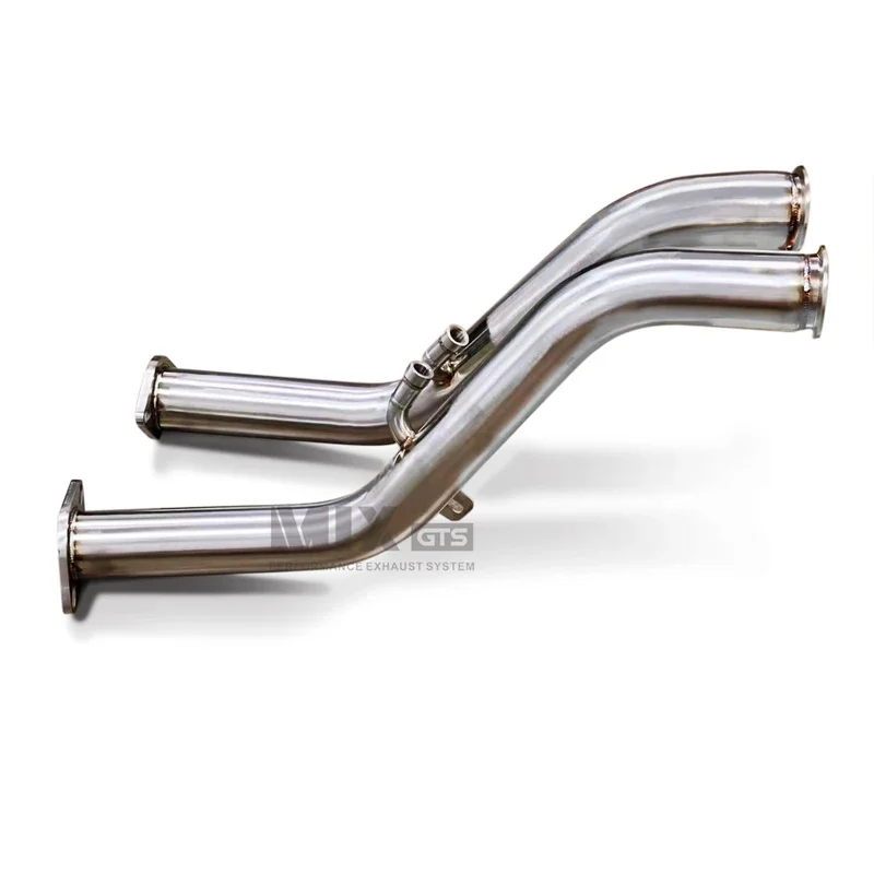 High Performance Exhaust Downpipe for Infiniti Q50 Q60 3.0T 304 qualityStainless Steel automobile Exhaust Modification system