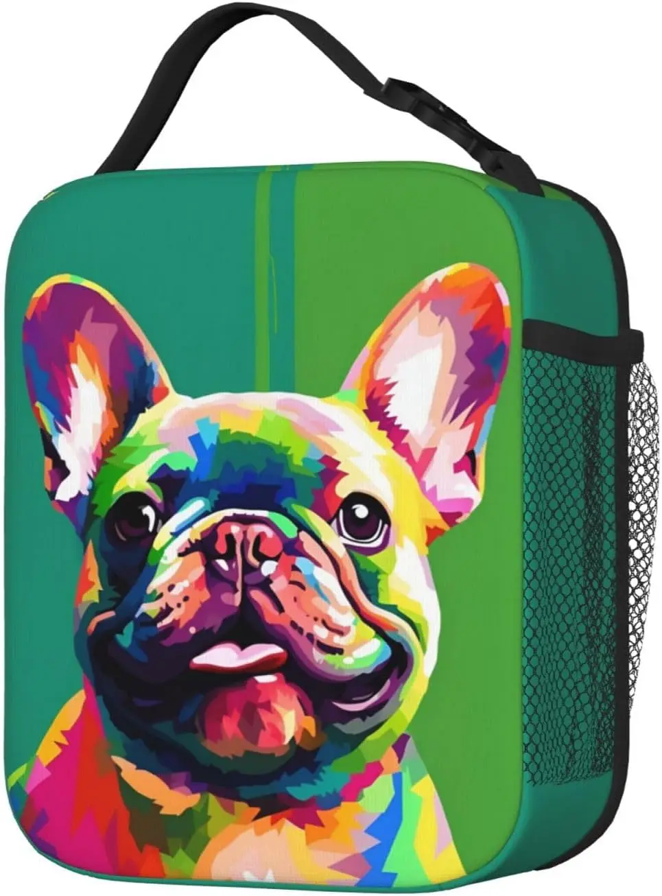 Lancheira Bulldog Francês Colorida Bo