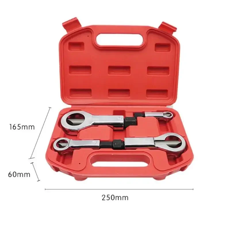 1Set 9-27mm Nut Splitter Tool Set Heavy Duty Metal Nut Splitter Tool Accessories for Workers DIY Families