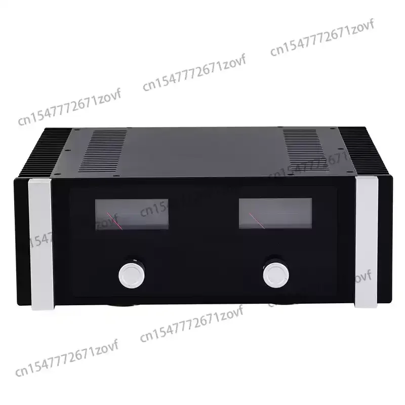 430*350*148mm Power Amplifier Aluminum Enclosure Case Amplifier Chassis with Two Side Heat Sinks Diy Audio Amp Accessories