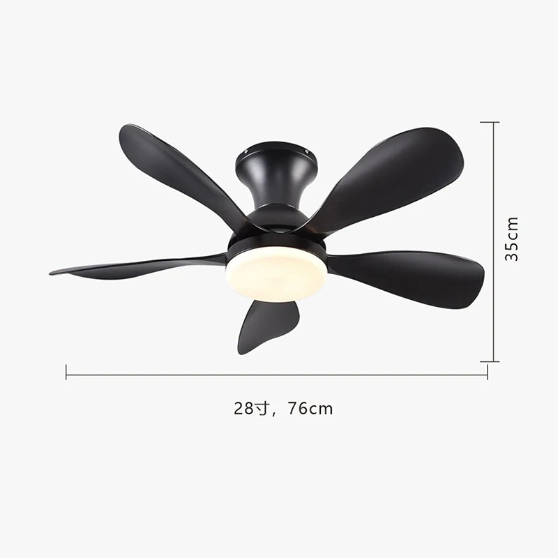 LED Fan Chandelier, Bedroom/Dining Room Light, Living Room Fan, Household Ceiling Electric Fan