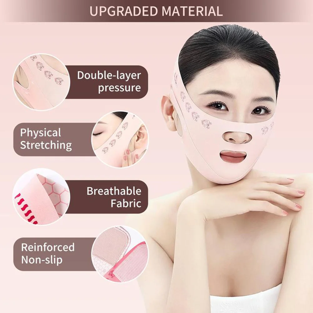 V Line Face สําหรับ Sculpting Facial-Contours Double Chin ลดสายรัดกระชับผิวหน้าสําหรับผู้หญิง Face Care Supplies