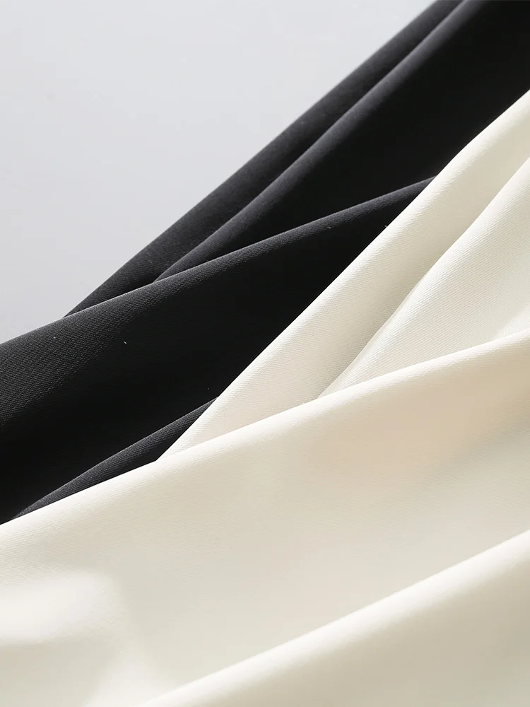 تنورة نسائية متوسطة الطول بخصر مرتفع بتصميم A-Line، تنورة مروحية جديدة لفصلي الربيع والخريف، تنورة نصف طول بتصميم رجعي واسع م...