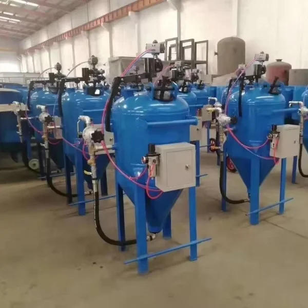 Wholesale Portable Wet Sandblasting Machine Sandblasters Pot Equipment Automatic Mini Sand Blasting Machine