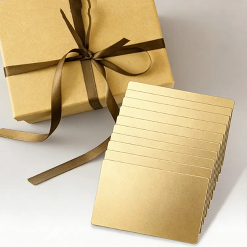 10 pcs Durable Scratch Resistant.45mm Laser Engraving Cards, great for Sublimation Printing, 0.45mm Thin Lightweight