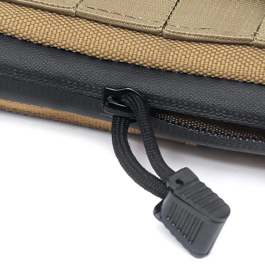 Nylon Camping Belt Purse Credit Card Case Organizer With ID Window With Hook