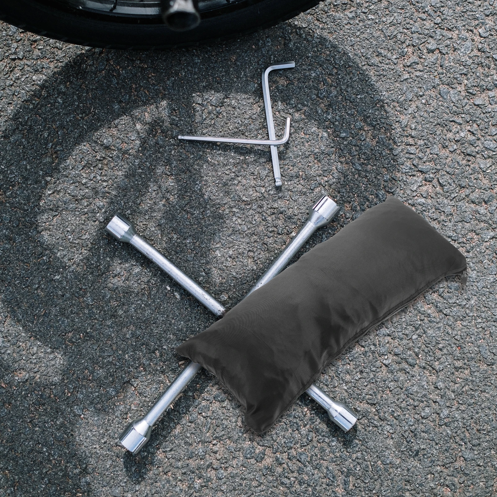 3 قطعة أكياس تخزين مقاومة للماء في الهواء الطلق 12X8 بوصة منظم أدوات الثقيلة لأدوات الشوي السفر التخييم أداة شواء حقيبة #3