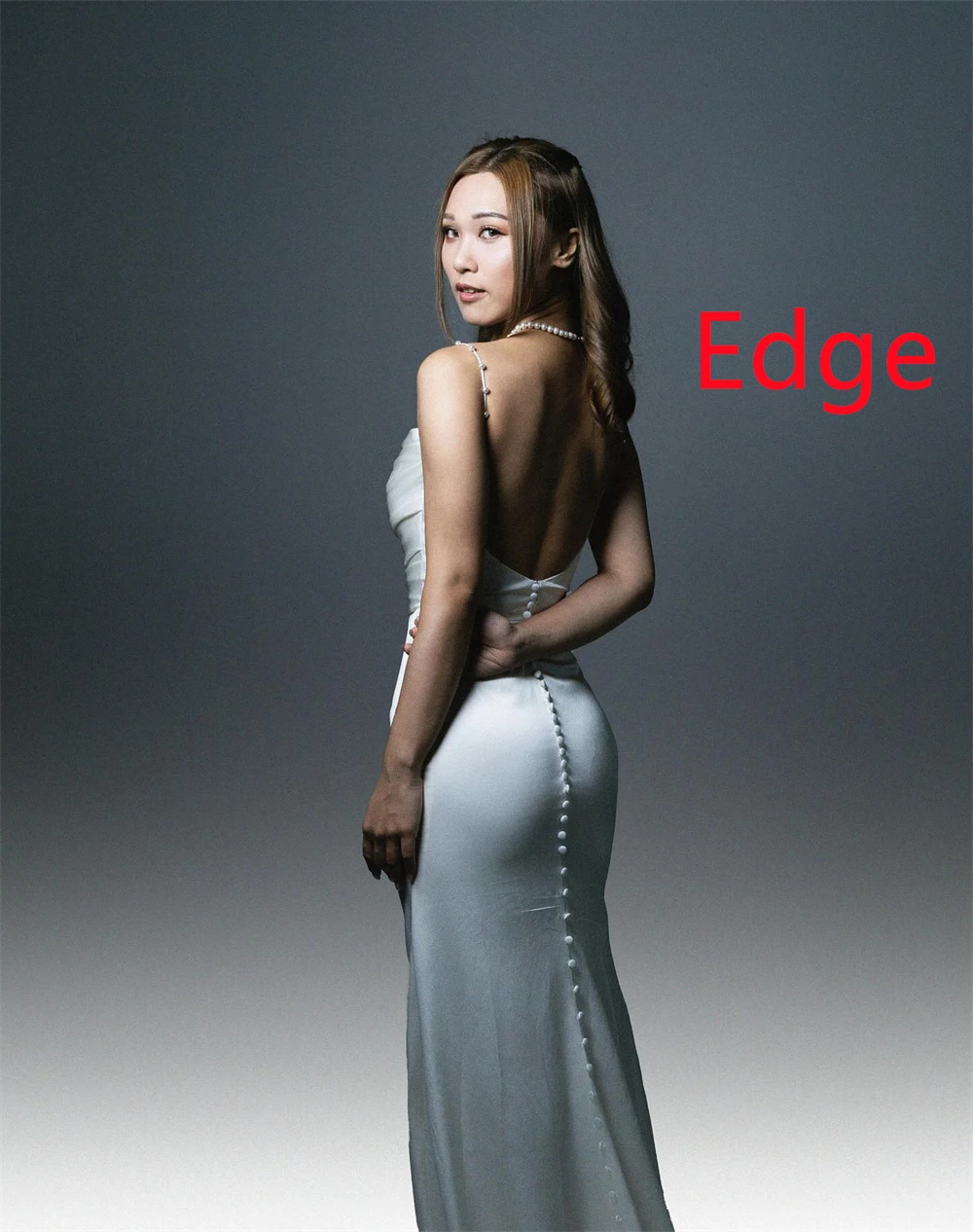 فستان سهرة مثير من الساتان مخصص بأشرطة سباغيتي رسمية للحفلات الراقصة فستان أنيق بدون ظهر مفتوح الظهر للمناسبات الخاصة #4