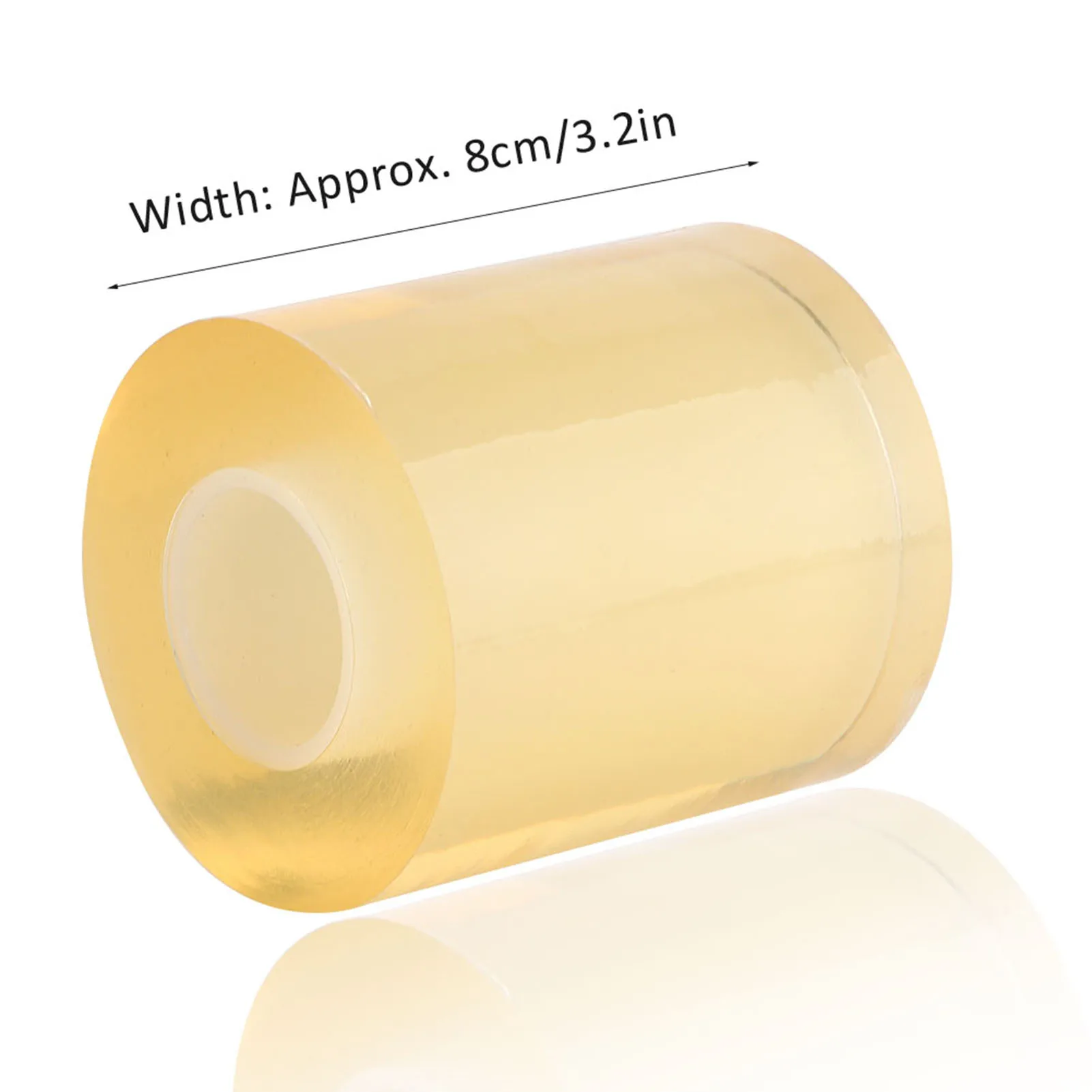 Clear Watch Protective Film Jewelry Protective Film 8cm Anti Static Clear Protective Film Watch Clock Jewelry Protector Tape