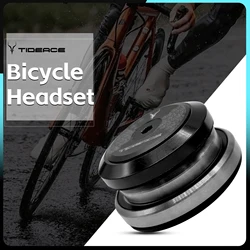 알루미늄 합금 자전거 헤드셋, MTB 도로 자전거 헤드셋 스페이서, Mtb 자전거 액세서리, 밀폐 베어링, 1 1/2 인치, 41.8-52mm