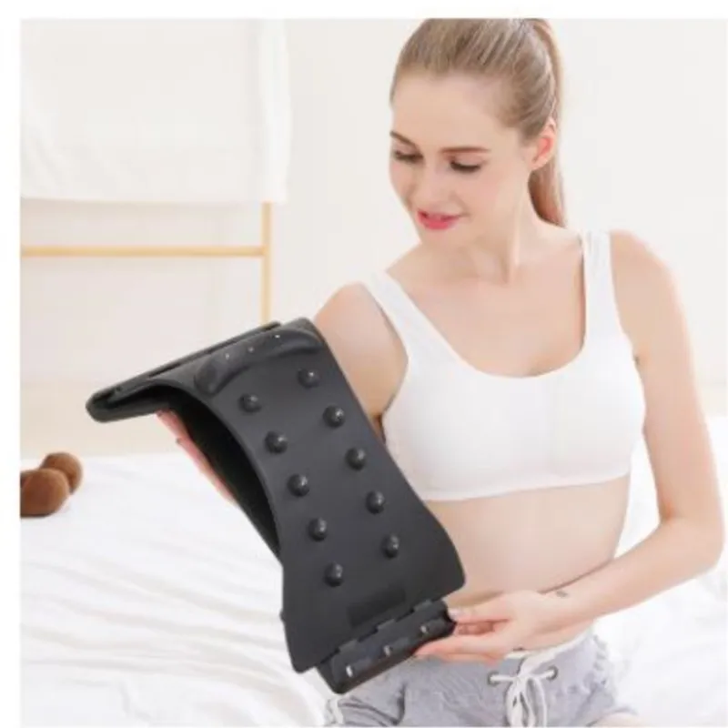 

Stretch Equipment Back Massager Stretcher Fitness Lumbar Support Relaxation Mate Spinal Pain Relieve Chiropractor Messager