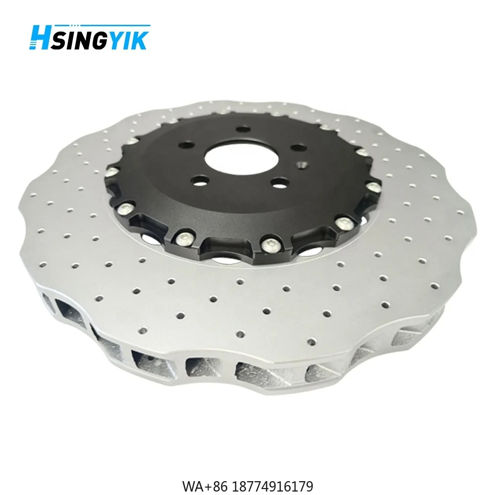 

Grade 6061 Aluminum OEM 4M0615301BM 4M0615601P 380mm 34mm Floating Brake Disc Rotor for A8 Q7