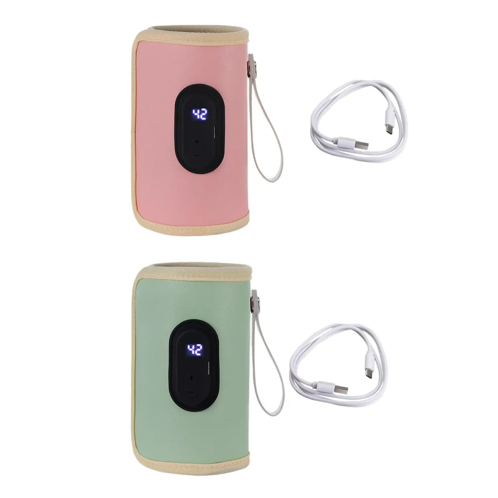 Bottle Warmer Milk Heater Milk Bottle Support Baby Milk Keeper, Baby Nursing Bottle Heater for Car