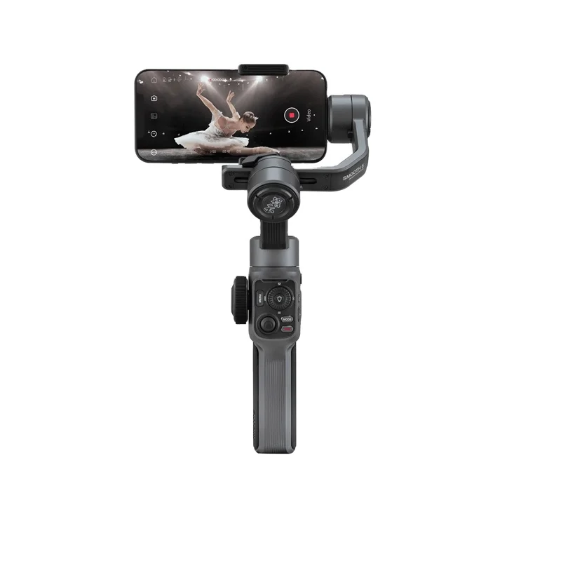 Smooth 5 Gimbal Phone Handheld Stabilizer 3-Axis Smartphone for iPhone 13 Pro Max/ S20 Fe//