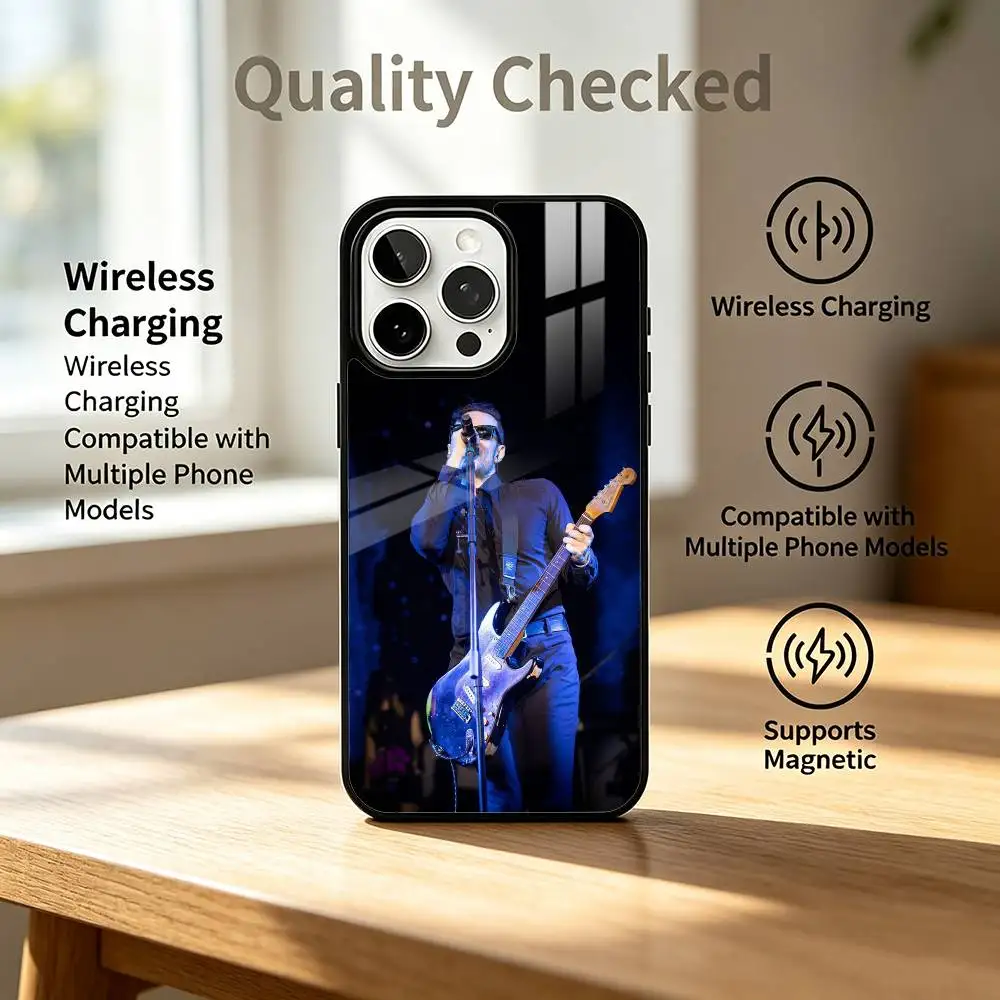 S-Singer J-Jose Madero  Phone Case For IPhone 13 14 15 11 12 16 17 Pro Plus For  Magnetic Shell