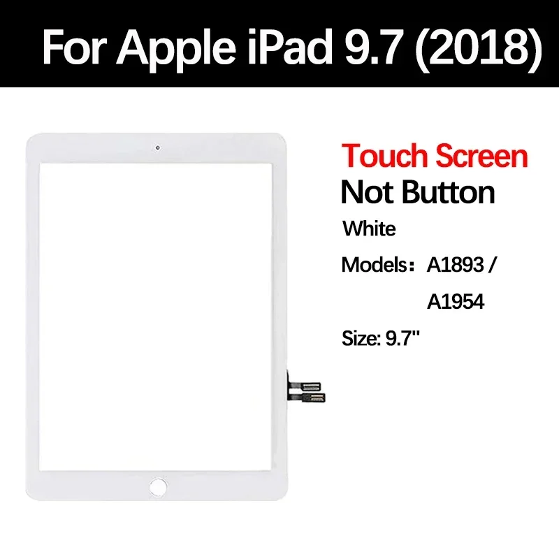 Apple iPad 6 6th Gen A1954 A1893 iPad 9.7 2018 アセンブリ