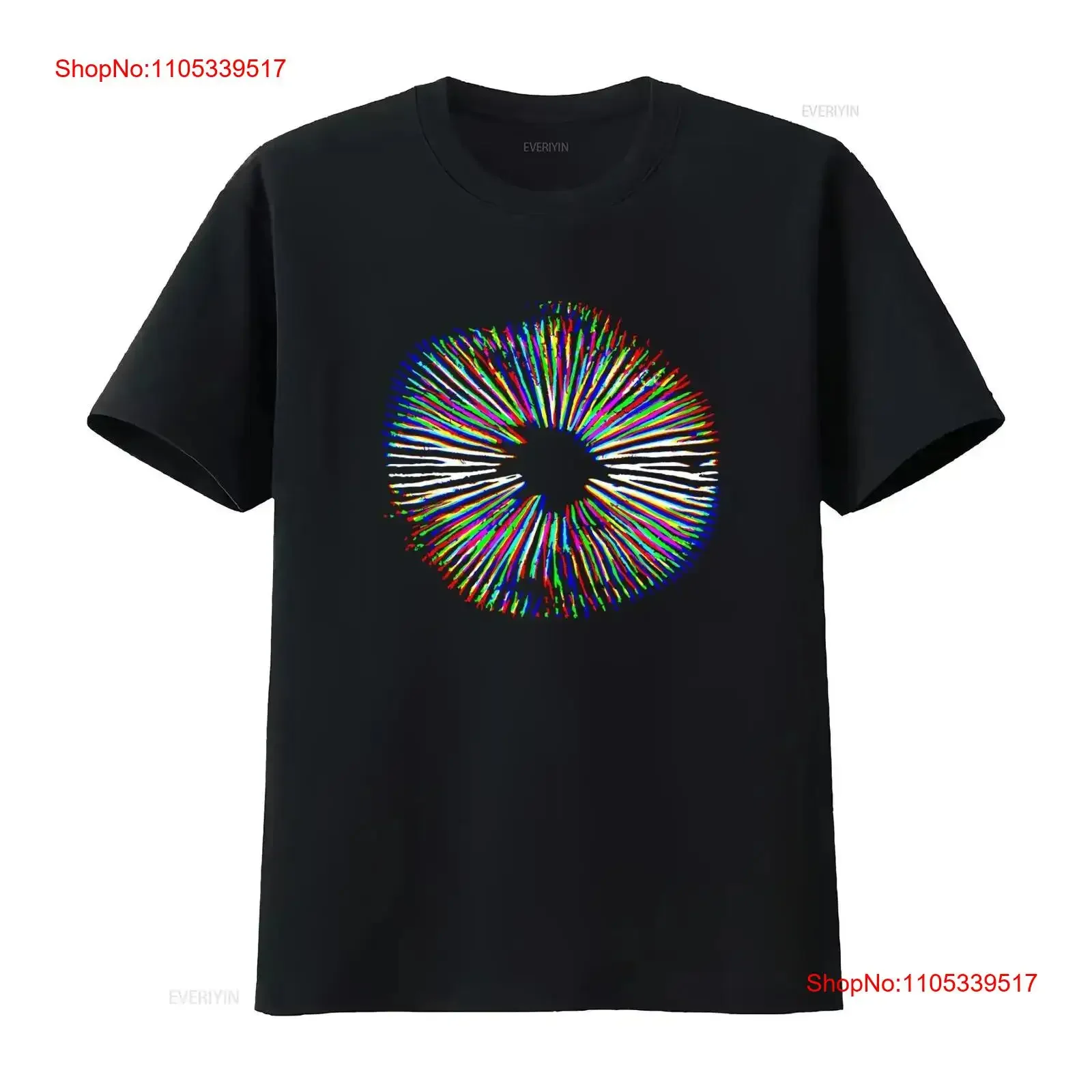 Psychedelic Mushroom Spore Print Magic Present T Shirt Size S 5XL vintage Washed Stylish Comfortable Breathable graphic