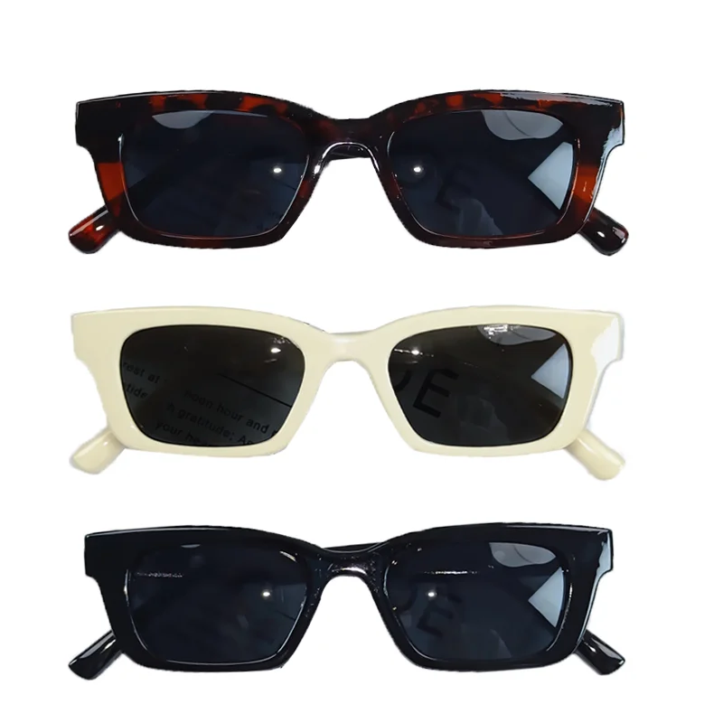 Small Rectangle Sunglasses Women Men Universal Creative Fashion Outdoor Oval Square Designer Sun Glasses Motorcycle Accessories
