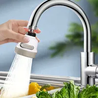 360-Degree Rotatable Kitchen Faucet Aerator, 3-Mode Adjustable Spray - Water Saving Tap Head with Pulse, Spray Functions