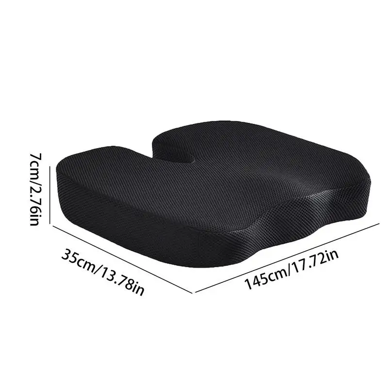 Ergonomic Memory Cotton Office Cushion Hemorrhoid Cushion Chair Cushion Sedentary Artifact Student Ass Cushion