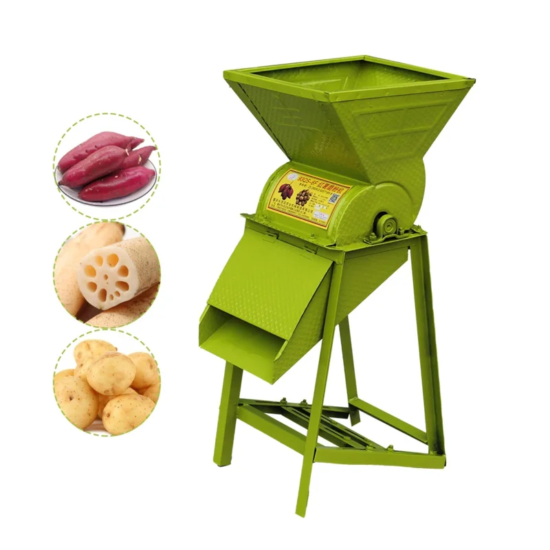 

Hot Sale Processing Machinery Garri Pounding Machine With Core Motor Manufactures Cassava Chips