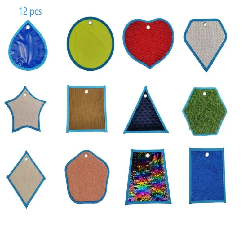 Perceived Memory Training Toys Various Texture Sensory Pads Felt Tactile Training Mat Caring Assisted Rehabilitation Training