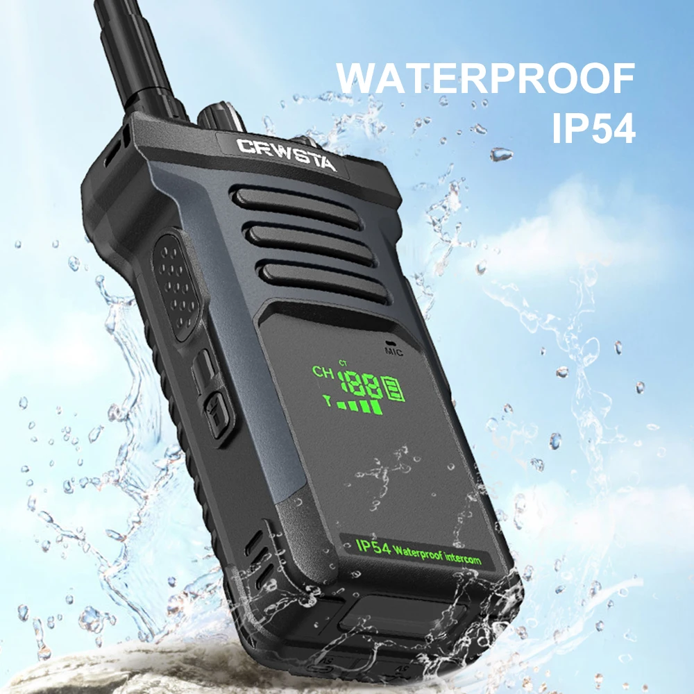 GX-8200 عالية الطاقة 20 واط اسلكية تخاطب المحمولة المهنية اسلكية تخاطب لصناعة نفق الطابق السفلي مع IP54 مقاوم للماء