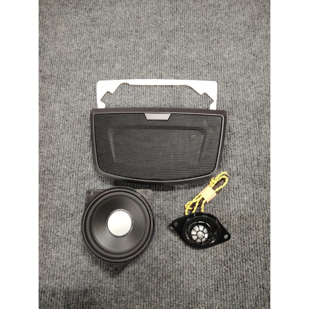 3 Pcs Center Console Speaker Set For BMW 3 4 Series 2012-2018 For BMW F30 F31 F32 F33 F34 Car Midrange Tweeter Speakers Upgrade