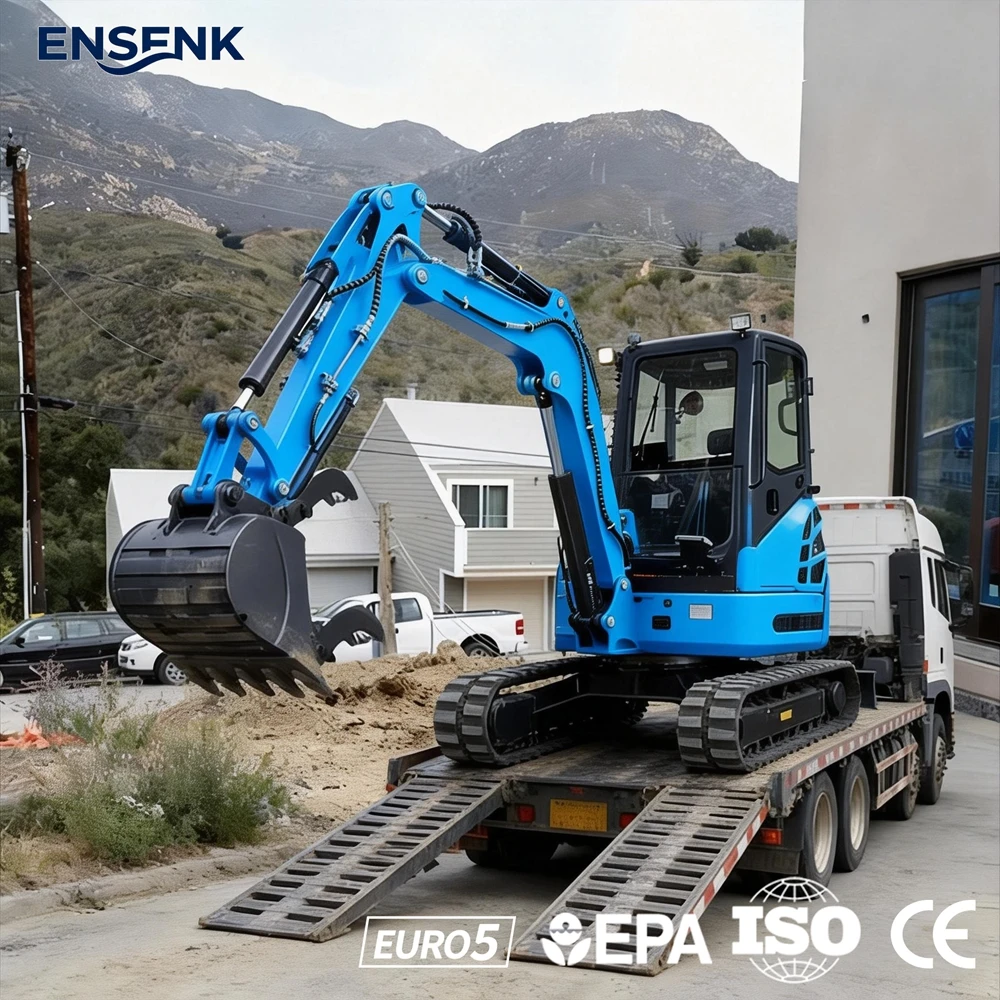 

Mini Excavator 0.8Ton 1.5Ton Agricultural Construction 1.2Ton 1.8Ton Kubota Engine Digger Tools Europe Manufacturer Direct Sale