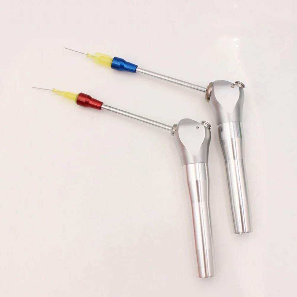 Dental Chair 3-Way Triple Syringe Spray Handpiece Nozzle Tube Rod With 21/25mm Oral Endo Irrigation Root Canal Rinse Needle Tips