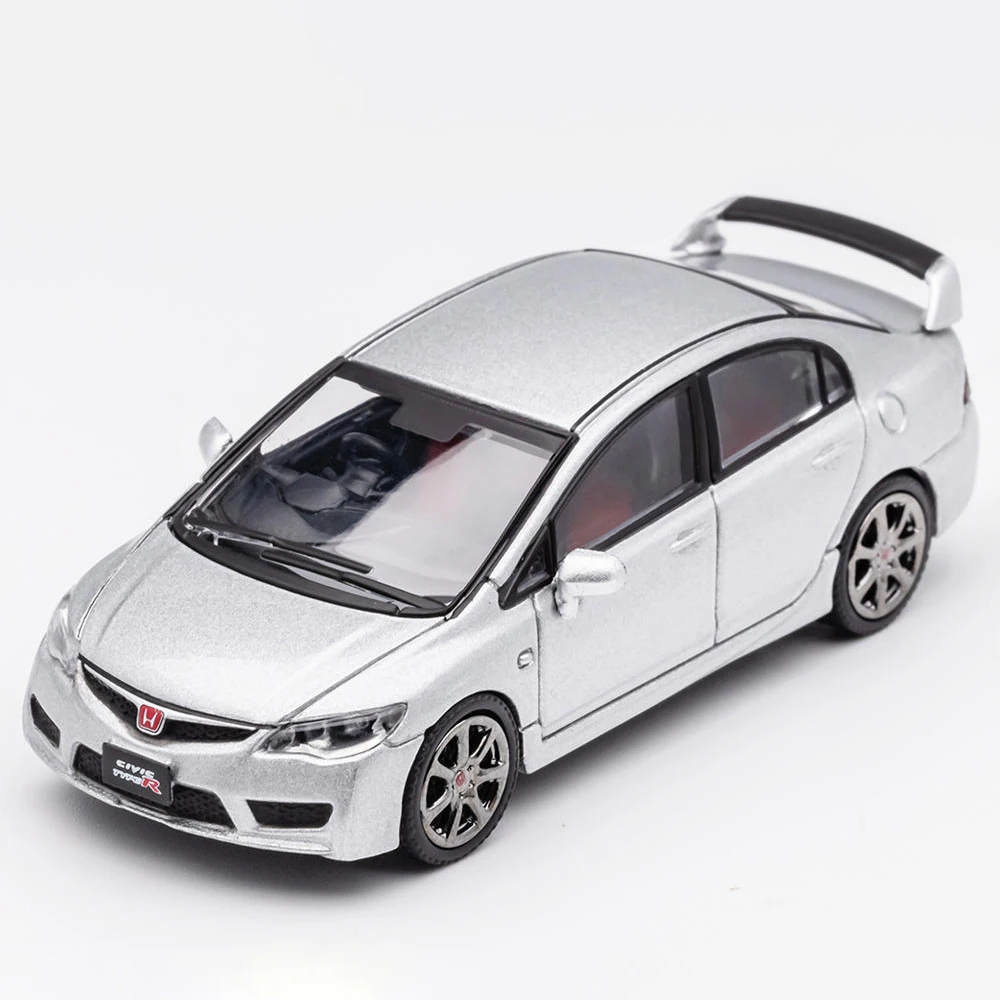 1:64 Honda Civic Type-R FD2 2007 Alloy Car Diecasts & Toy Vehicles Car Model Miniature Scale Model Car Toys For Children