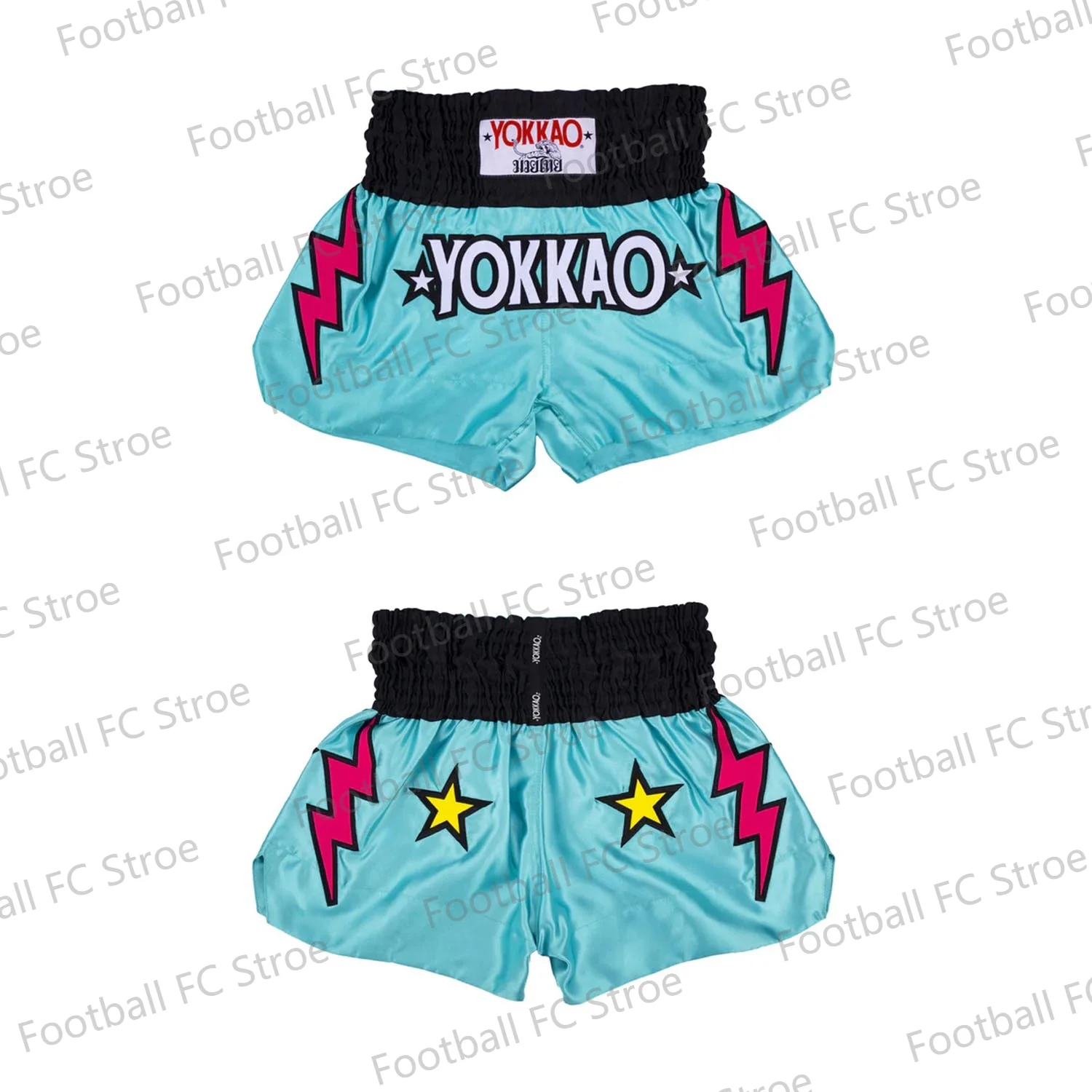 New Vintage STADIUM CARBONFIT SHORTS Muay Thai Boxing Shorts Drawstring Taekwondo Training Martial Arts Kids/Adullt YOKKAOOO