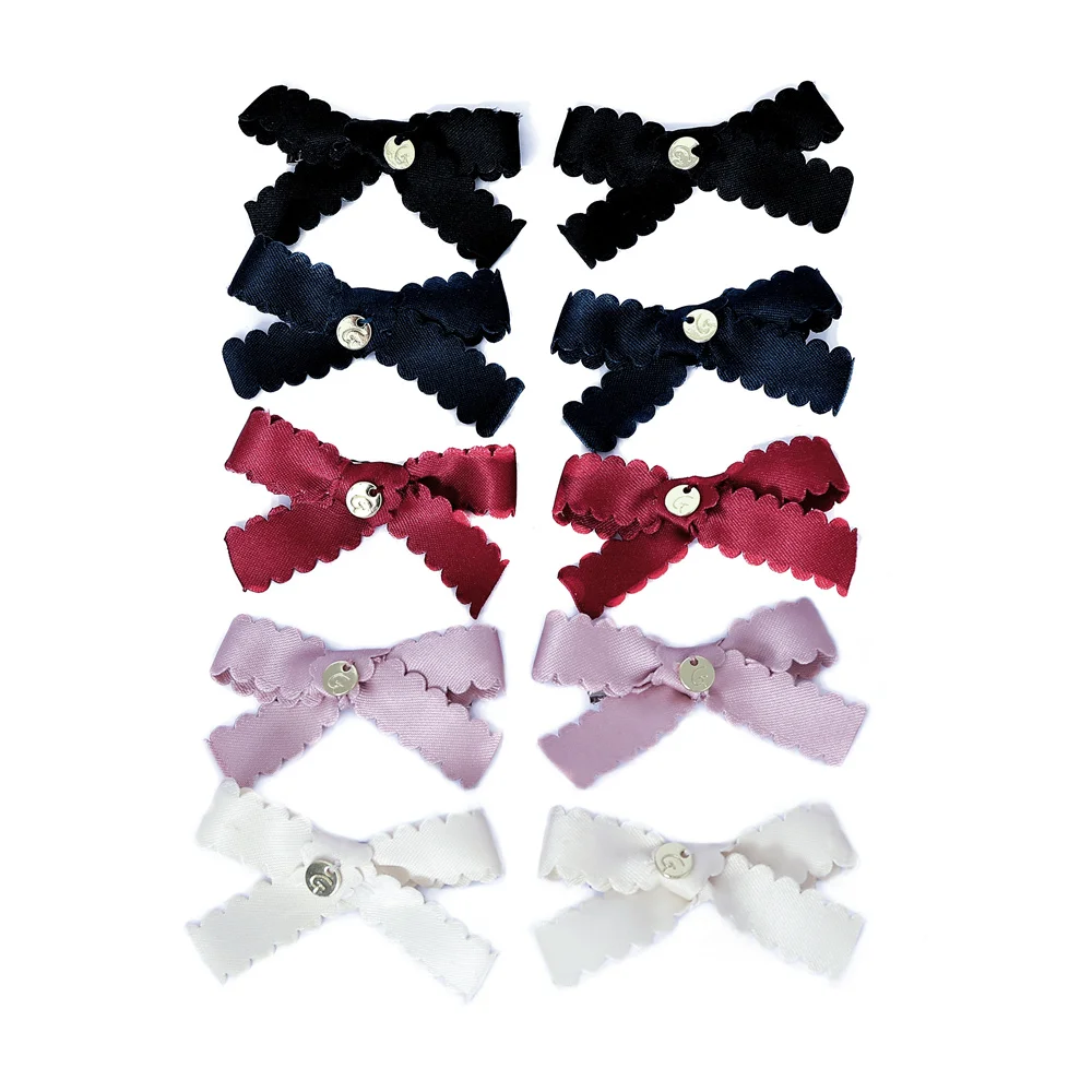 A8 New fashion Ruffle  Large Clips Fashion Hair Accessories Long Band Hairband And Broken Flower Headband bow clip