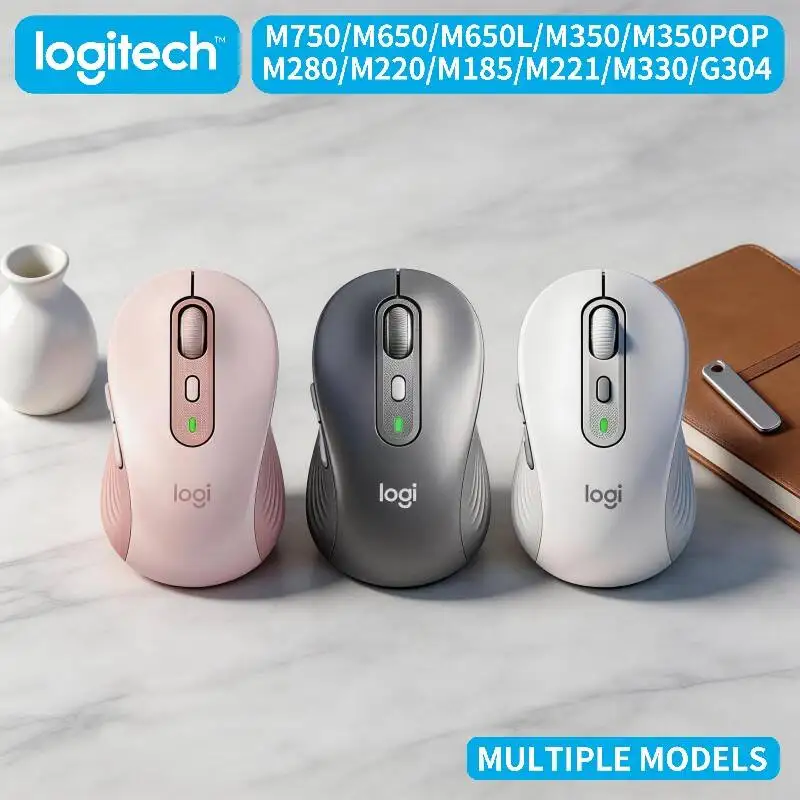 

Беспроводная компактная мышь Logitech M750 M650 M650L M350 M350POP M280 M220 M185 M221 M330 Silent Light для ноутбука, дома и офиса