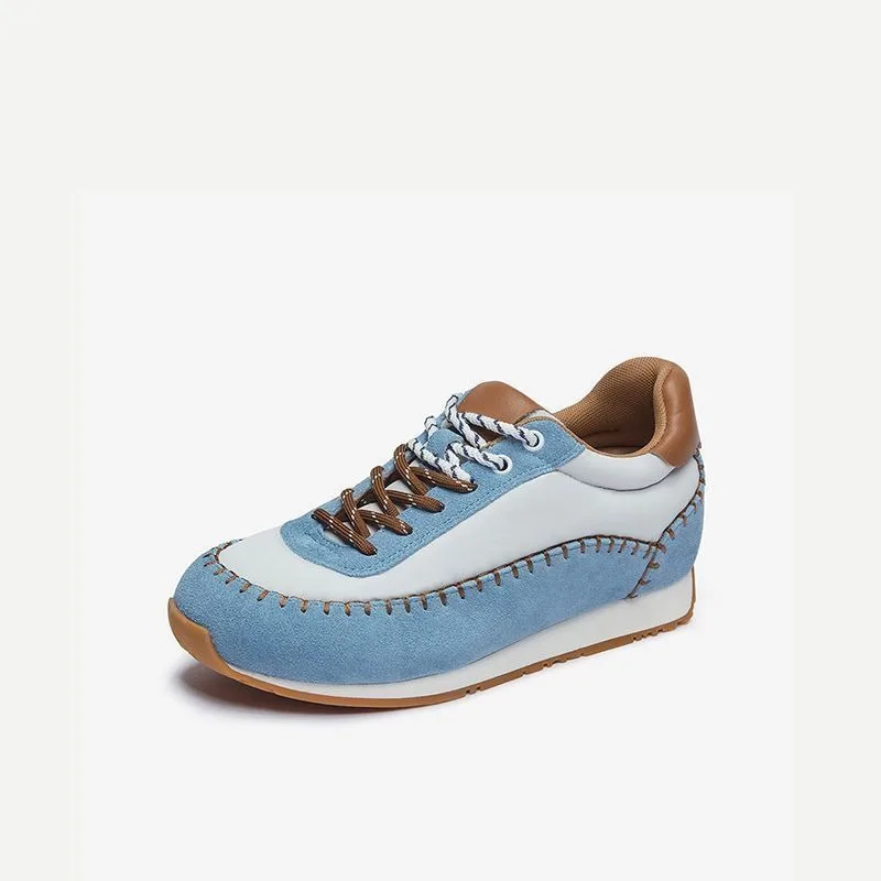 Classic Brand Comfortable Round Toe Sport and Leisure Shoe Hidden Heel Anti Slip Outdoor Walking Shoe Spring/Autumn Leisure Shoe