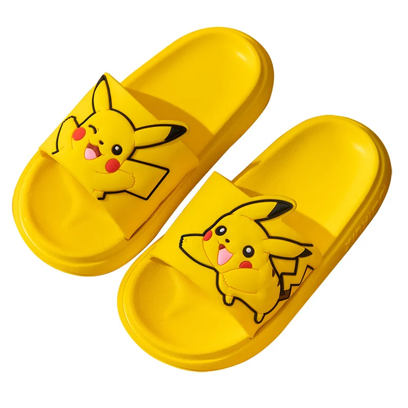 Kid Cartoon Pokemon Pikachu Girl Boy Summer Cute Bath Baby Jenny Turtle Chubby Ding antiscivolo Home genitore-figlio coppia sandali