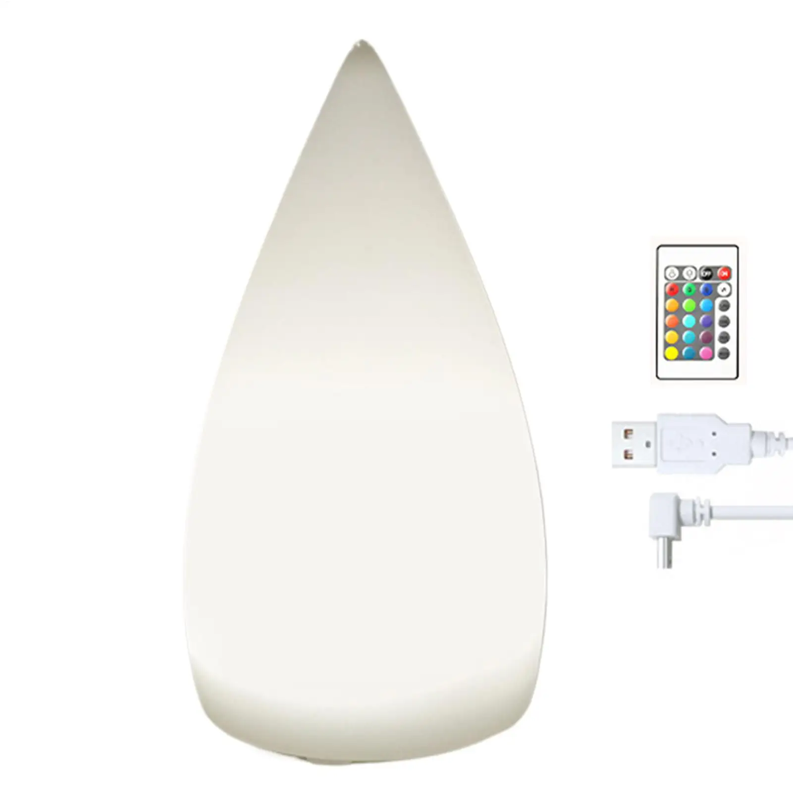 lampe-led-rechargeable-en-forme-de-goutte-d'eau-avec-telecommande-16-couleurs-rgb-4-modes-pour-la-maison-la-cuisine-la-chambre-a-coucher