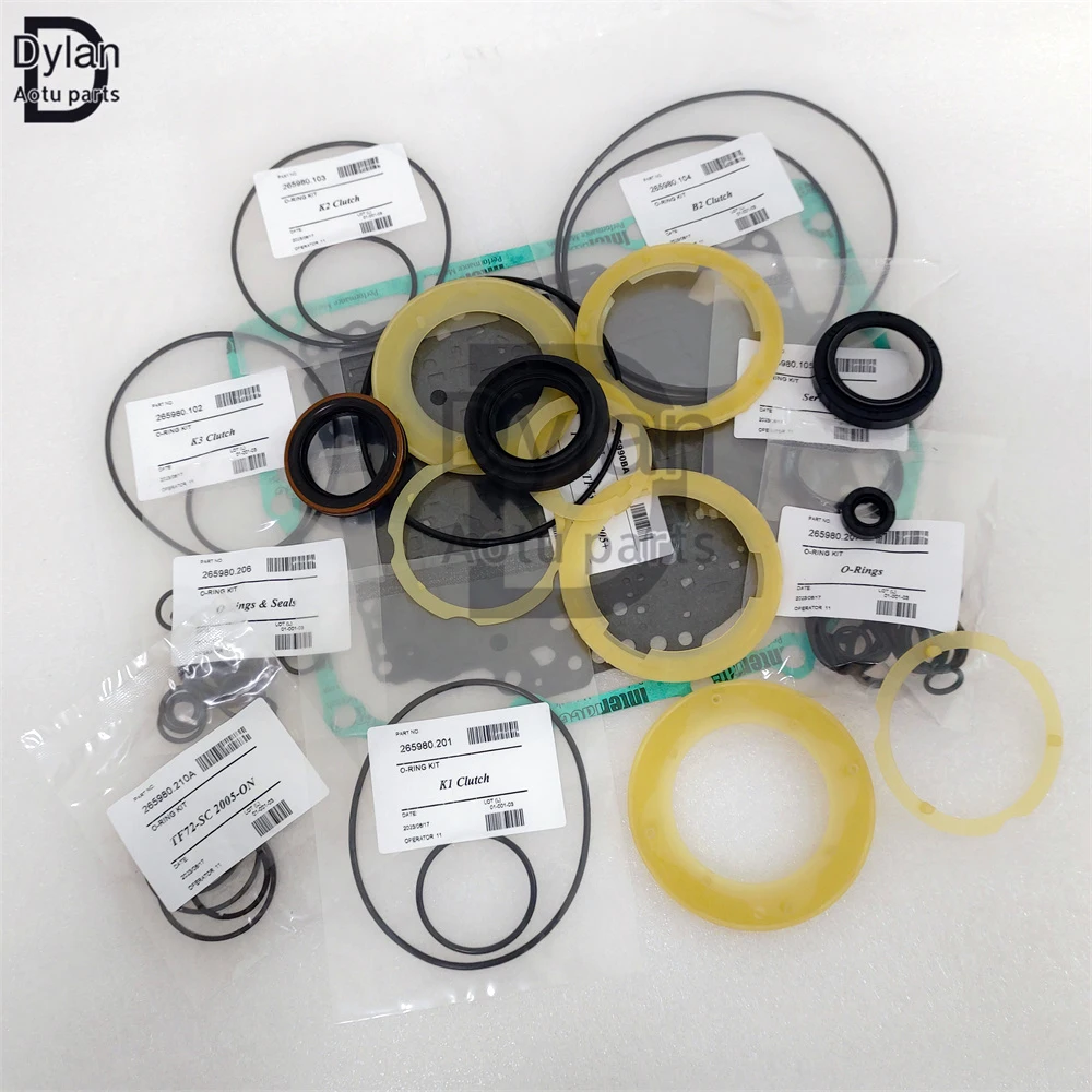 

TF71SC TF72SC AWF6F25 6-Speed Automatic Transmission Rebuild Seal Gasket Overhaul Kit For Peugeot BMW MINI