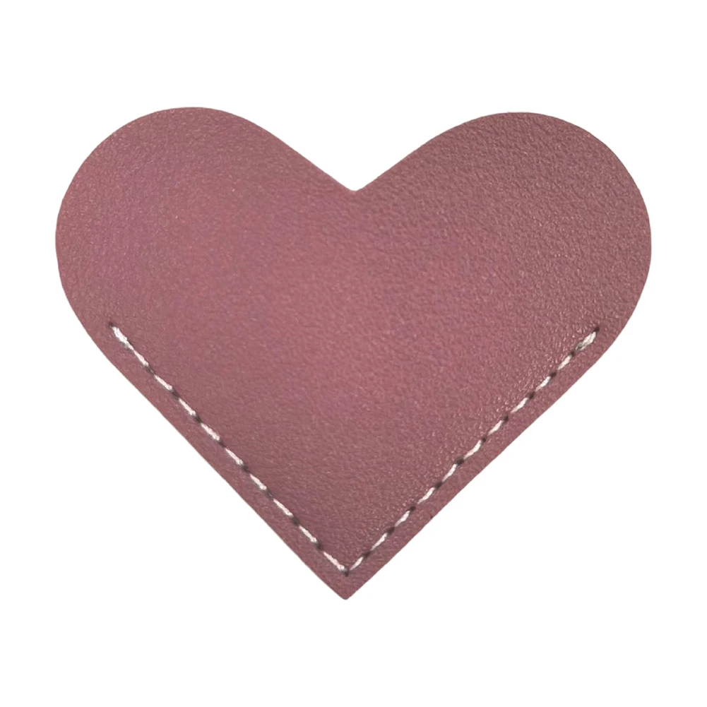 책용 북마크 빈티지 가죽 하트 북마크 학생 문구 학교 사무용품 GD