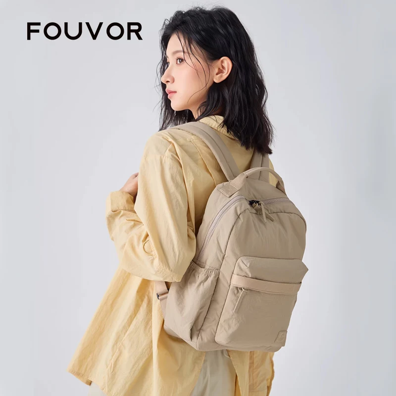 

Fouvor Women's Large Capacity Backpack Multi-pocket Lightweight Laptop Backpack Sports Travel College Student School Bag 3071-07