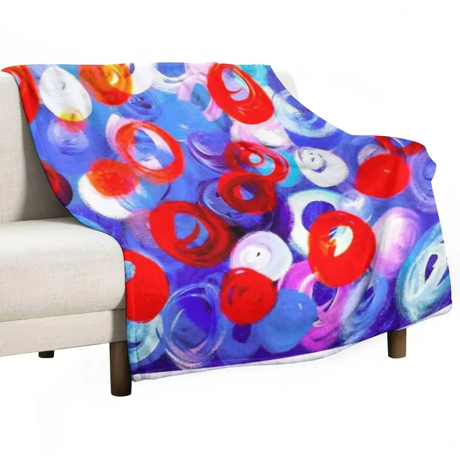 New Red Hat Society Throw Blanket Sofa Throw halloween Sofa Soft Plush Plaid Softest Moving Blankets