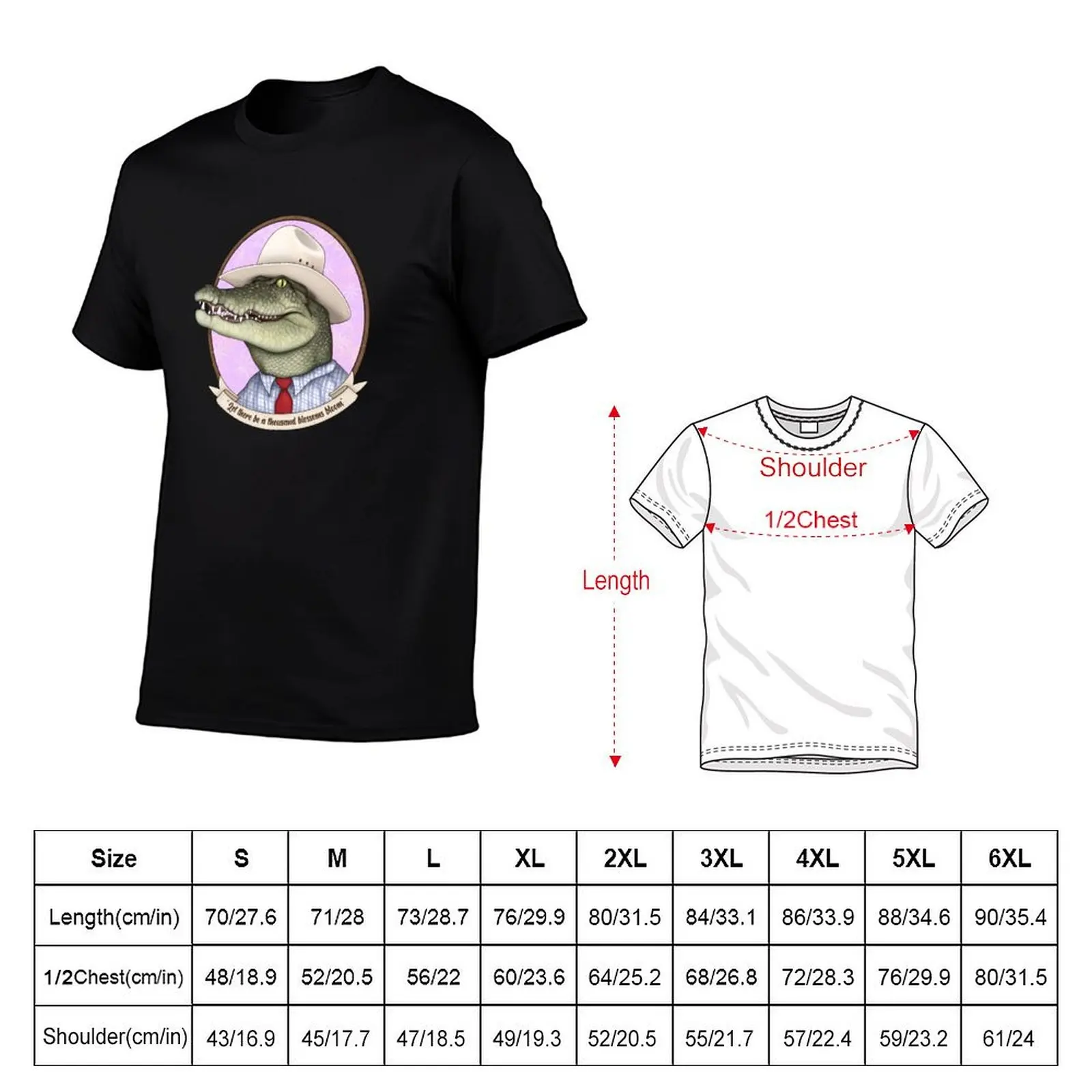 Croc Katter T-Shirt Durable Work Wear T-Shirt