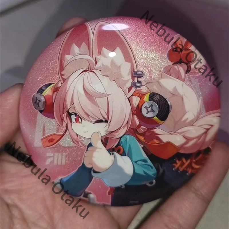 Zenless Zone Zero Dialyn Banyue Zhao Badge en fer-blanc, Produits de qualité officielle, Souvenir adorable pour cosplay, Produits liés au jeu, Cadeaux
